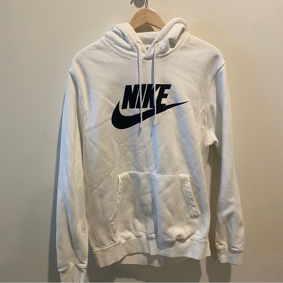 Nike Sportswear Club Fleece Pullover white Hoodie BV2973 - Picture 2 of 7